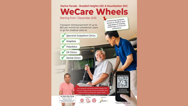 马林百列–布莱德岭与蒙巴登推出交通津贴 助轮椅使用者外出求诊