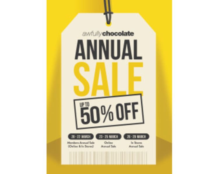 Awfully Chocolate Launches Annual Sale 2026 featuring First-Time Special Offers