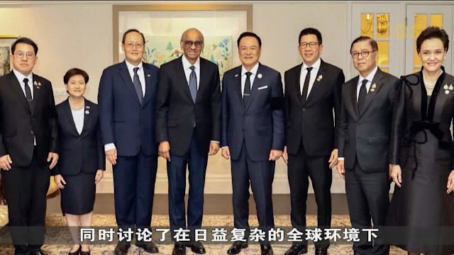 泰国首相阿努廷拜会尚达曼总统 探讨两国可能合作的新领域