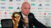 Infantino says World Cup hydration breaks purely sporting, not commercial