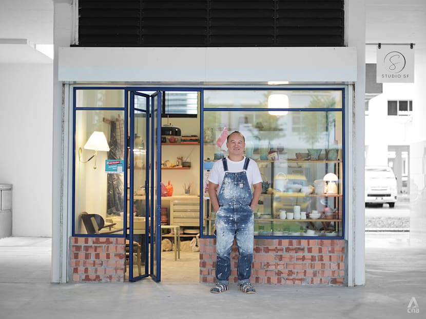 He opened a pottery studio at a Bedok void deck – now it’s a creative sanctuary for families and seniors