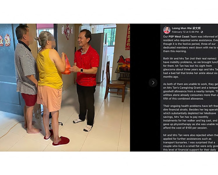 Pofma order issued to Leong Mun Wai, The Online Citizen, Gutzy Asia over falsehoods on lack of financial aid for West Coast residents