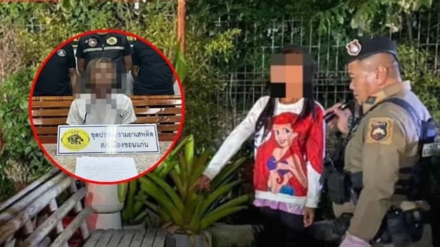 声称因为旅馆不让进 泰国男女在街头“速战速决”