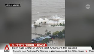 Typhoon Ragasa makes landfall in south China after killing at least 17 in Taiwan's Hualien