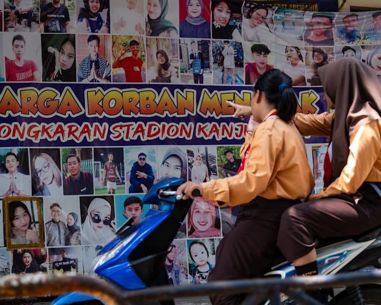 'More lenient than to a chicken thief': Grief, anger run high in Indonesia's Malang a year after deadly football stampede