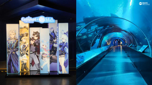 走进S.E.A. Aquarium，探索《原神》的奇妙海洋世界！
