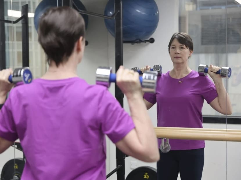 Physiotherapist Judith Anne Gould (pictured) opened a bone health clinic in Hong Kong after seeing a rising number of cases of osteoporosis and osteopenia among her clients. Physiotherapist Judith Anne Gould (pictured) opened a bone health clinic in Hong Kong after seeing a rising number of cases of osteoporosis and osteopenia among her clients.