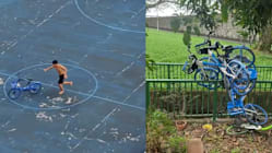 HelloRide buat aduan polis selepas video tular tunjuk budak lelaki rosakkan basikal di Yishun