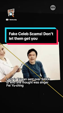 Don’t give your life savings to “Fake Yu-Ching” #8dayssg #8dayssgtrending #scam #crime #fypsg 