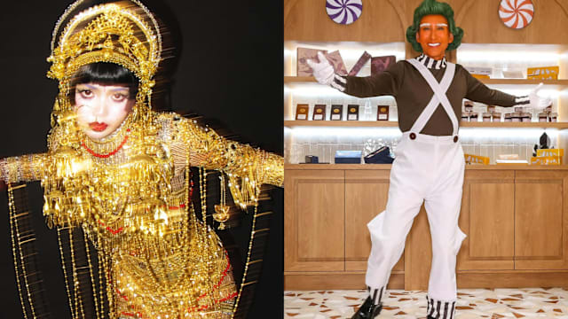 明星们庆万圣节：Lisa还原“Love, Death & Robots” 黄金女妖、王阳明化身蝙蝠侠、他扮Oompa Loompa超逼真！