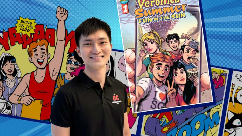 Komik eksklusif SG60 hasil kerjasama pelukis SG, Archie Comics