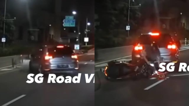 兀兰关卡附近车祸导致两骑士送院 26岁司机协助调查
