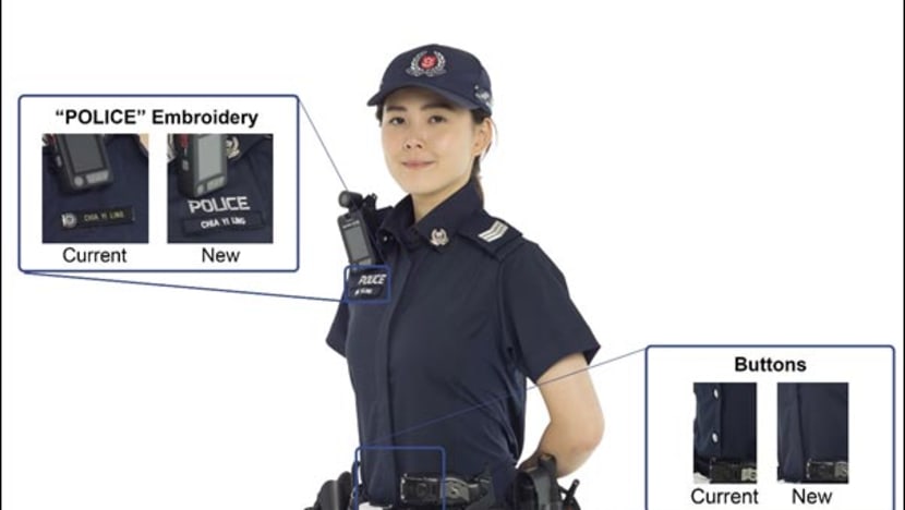 Police to sport a new uniform from April 16. Can you spot the ...