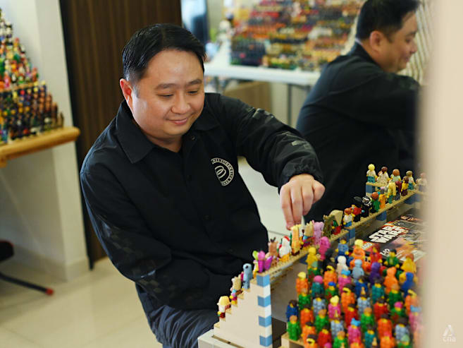 'Is this too much?': He's collected over 6,300 Lego Minifigs in 13 years