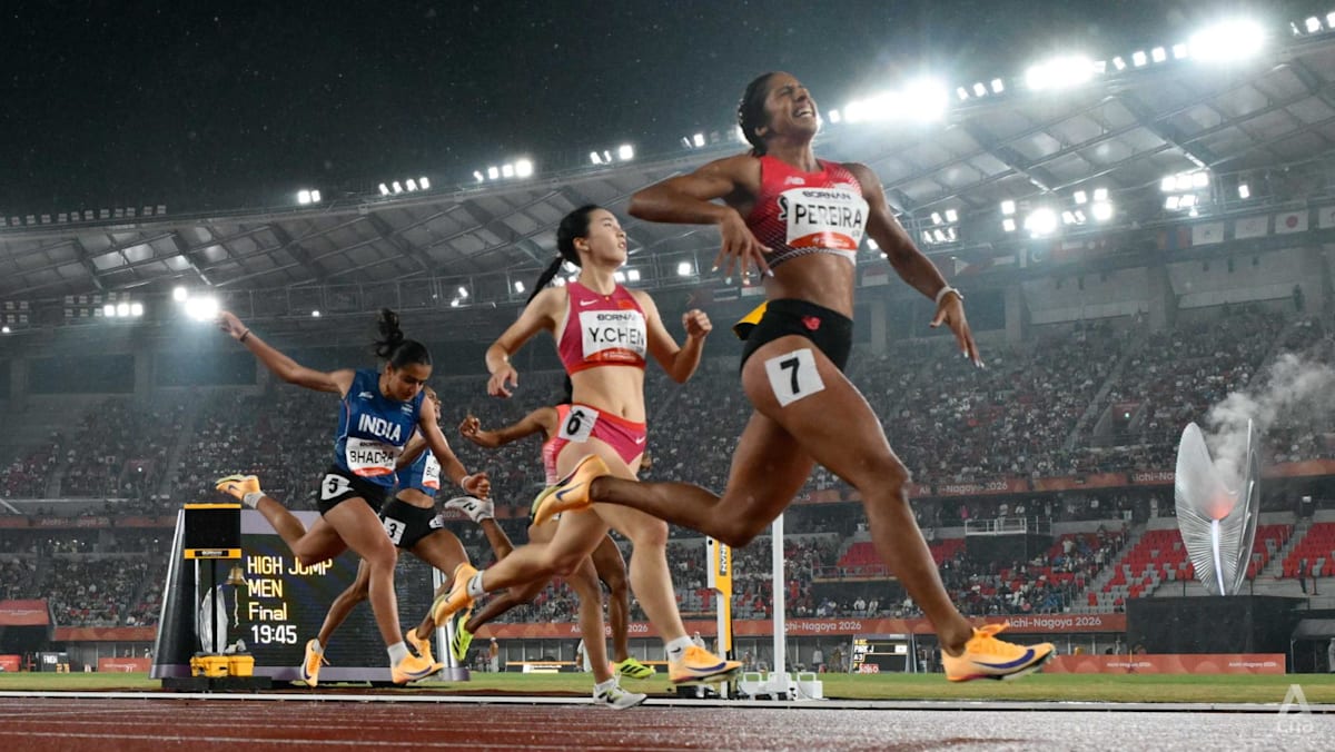 'I knew it was my day': Singapore's Shanti Pereira retains Asian Games 200m gold, makes history - CNA