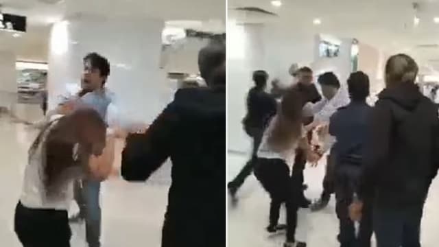 幸运商业中心七名男女涉打架 三名男子被警方逮捕