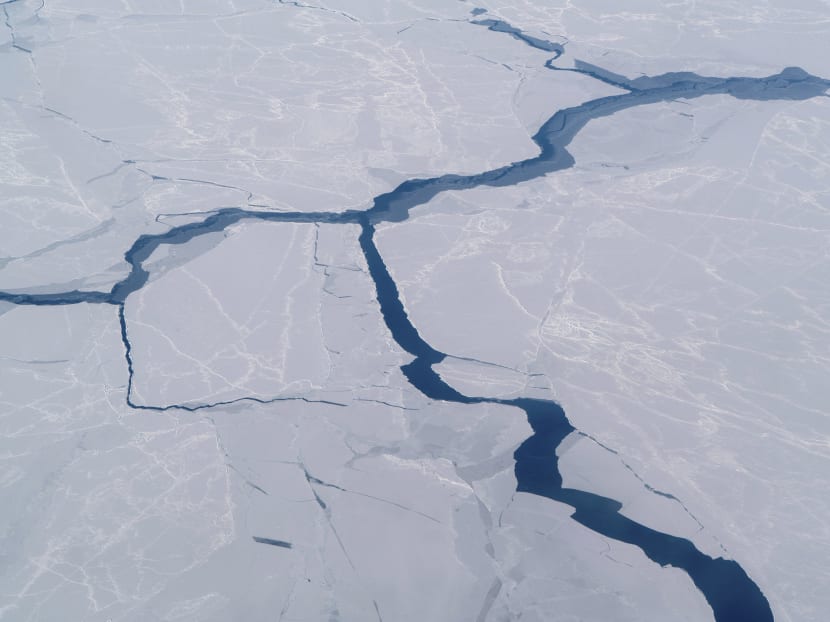 The Beaufort Sea in the Arctic, a region that is warming rapidly. The author says studies suggest there is a one in 20 chance sea-level rise in Singapore could be in excess of 2.5m by 2100, more more than the 1m forecast commonly cited. The Beaufort Sea in the Arctic, a region that is warming rapidly. The author says studies suggest there is a one in 20 chance sea-level rise in Singapore could be in excess of 2.5m by 2100, more more than the 1m forecast commonly cited.