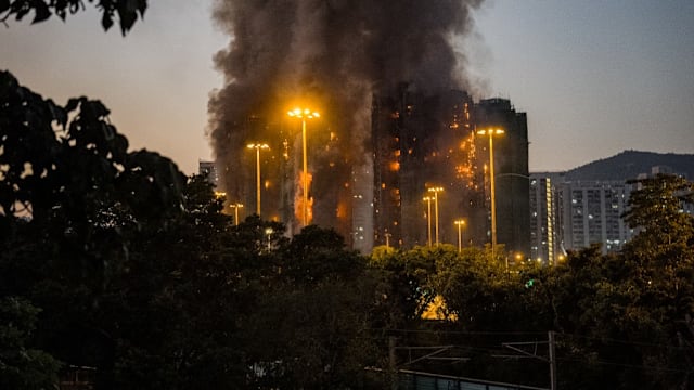 香港成立专案小组 调查民宅大火