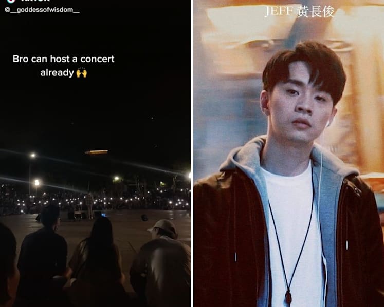 #trending: Musician's busking performances at The Cathay turn into mini concerts