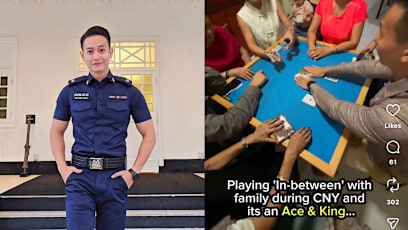Viral Police Officer Shows The Reality Of Playing In-Between During CNY