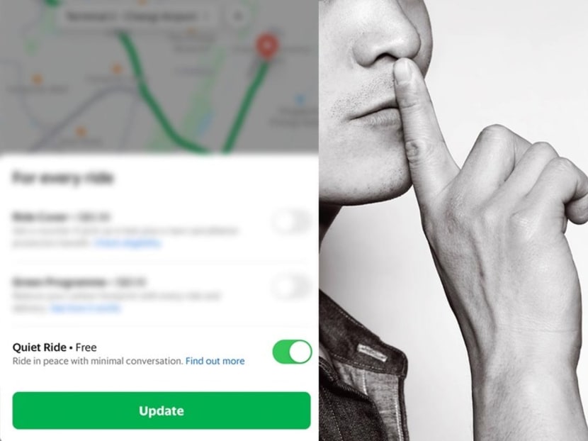 Ride-hailing platform Grab Singapore has introduced a feature on its application allowing passengers to request minimal conversation during their ride. Ride-hailing platform Grab Singapore has introduced a feature on its application allowing passengers to request minimal conversation during their ride.