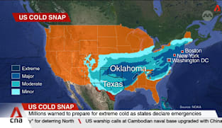 US cold snap: More than 8,000 flights cancelled over weekend as major storm bears down 