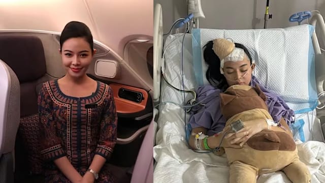 “我要坚持下去”前空姐罹最凶险脑癌 家人陪伴下勇敢抗病