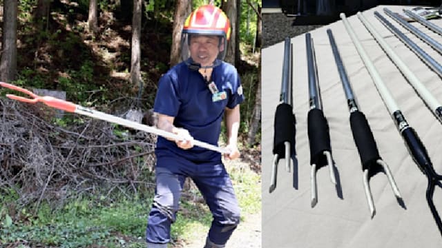 日男遭熊袭击捡回一命 研发“驱熊棒”大热