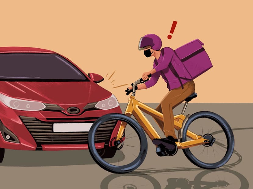 The Big Read: Faced with fatigue and rush to meet orders, food delivery riders grapple daily with road safety risks  