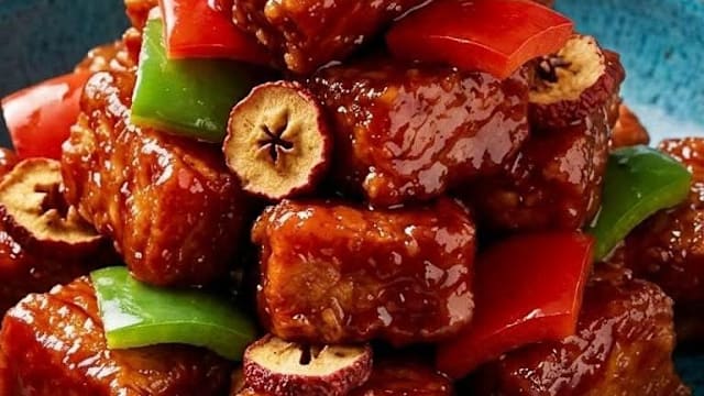 食谱：山楂咕噜肉