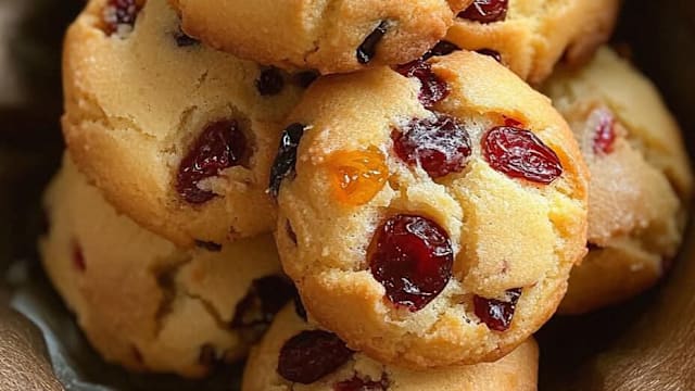 食谱：蔓越莓酥饼