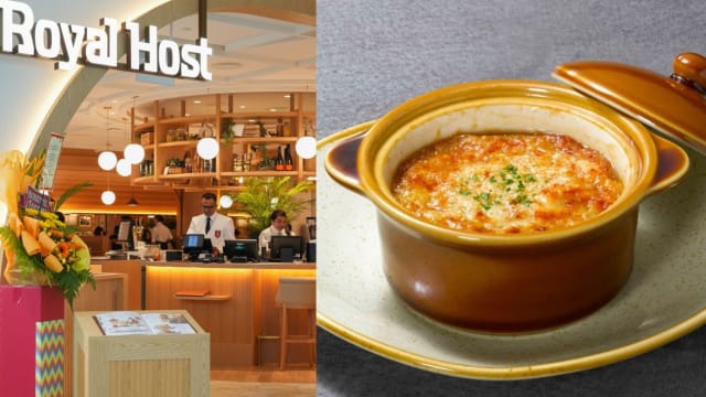 Marilyn Monroe最爱的洋葱汤来了！日式洋食品牌“Royal Host”入驻新加坡
