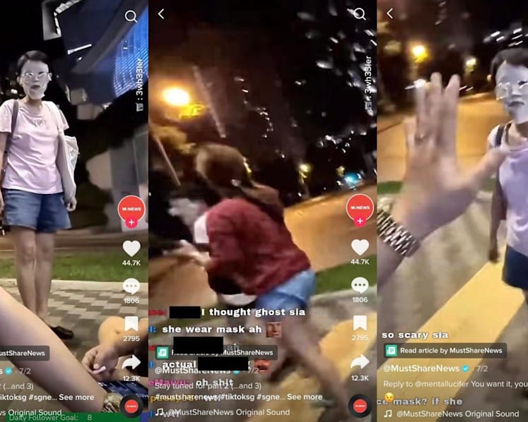 'It's very heartbreaking': Sister of masked woman who harassed livestreamers speaks out