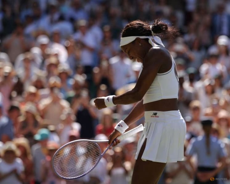 Gauff beats Pegula to reach Wimbledon semis for first time