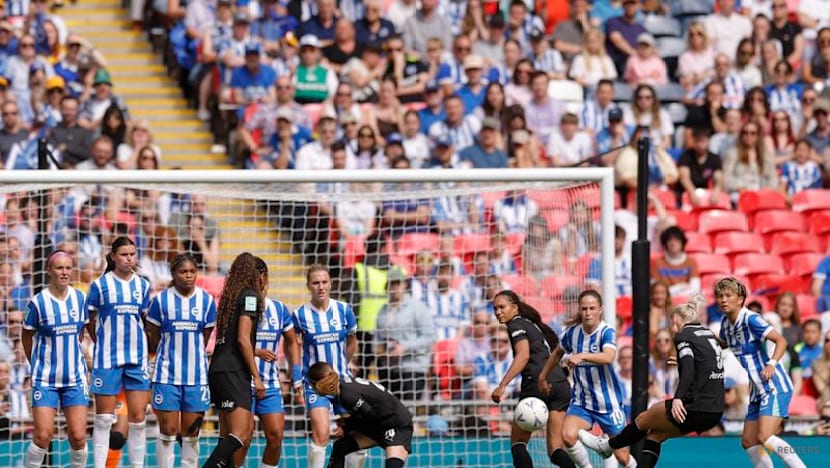 Manchester City thrash Brighton 4-0 to win women's FA Cup
