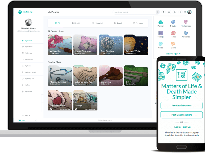 Timeliss is among the numerous digital platforms here that allow people to upload video, audio, photo or text messages that will be sent to a nominee at the date or event of their choosing.