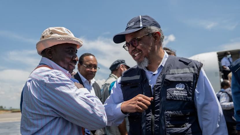 WHO chief visits epicentre of Ebola outbreak in DR Congo