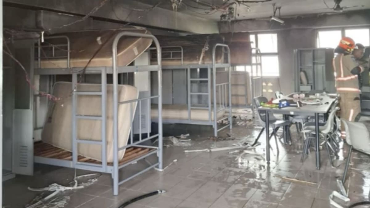 Fire breaks out at Basic Military Training Centre bunk in Pulau Tekong