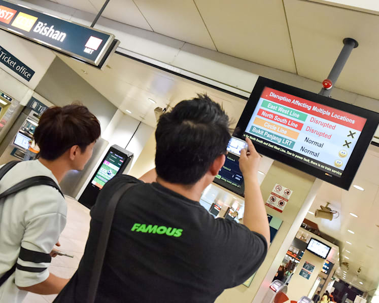 MRT breakdown: North-South, East-West lines down for hours