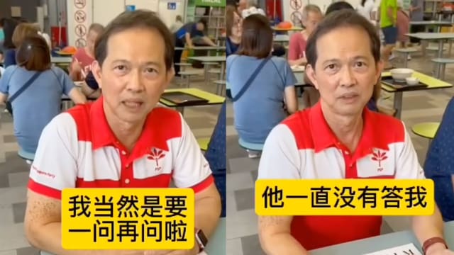 梁文辉以广东话 回应陈诗龙国会言论