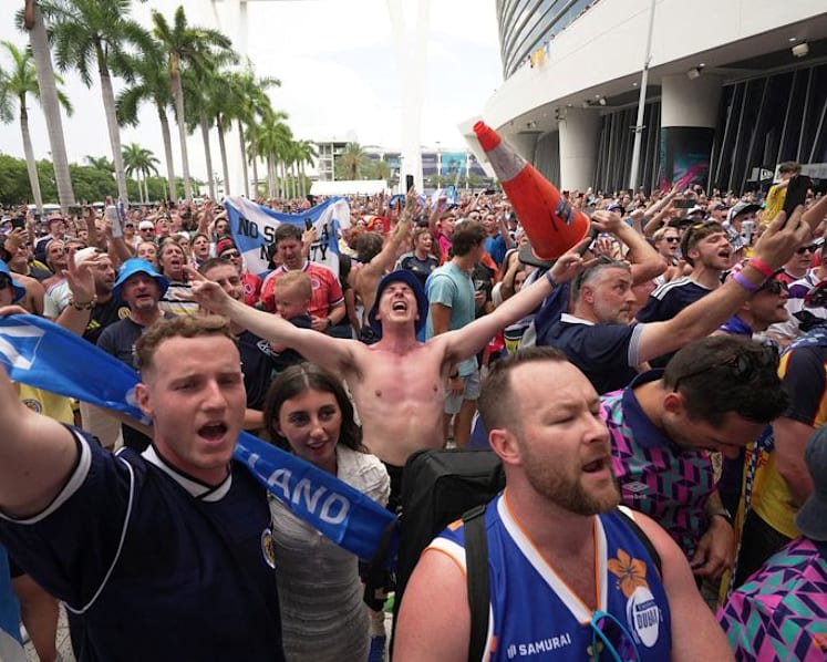 A whole new ball game for the Marlins as Tartan Army land in Miami