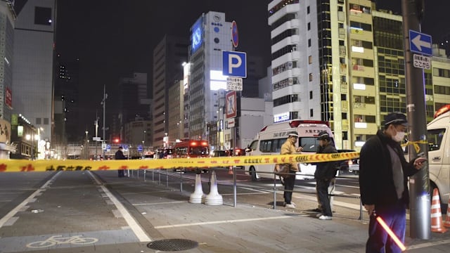 日本大阪持刀伤人案  21岁嫌犯已被逮捕