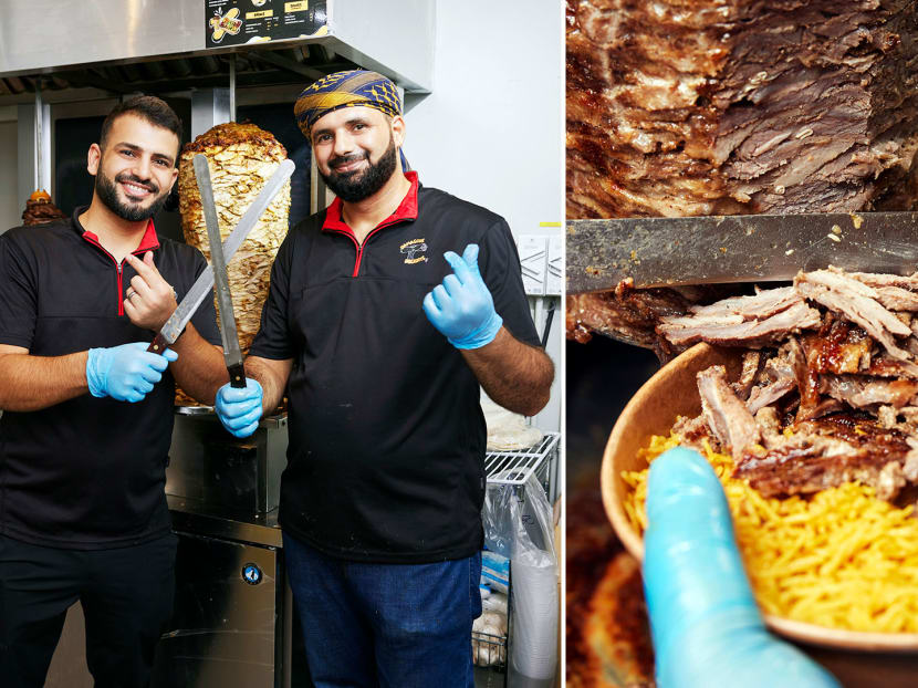 Syrian man leaves war-torn country for Singapore, opens shiok authentic shawarma shop here