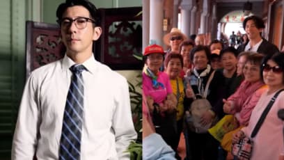 Emerald Hill’s Xiu Jie Kai Recognised As Actor From “Little Nyonya” By Tourists While Out In Taiwan With Wife