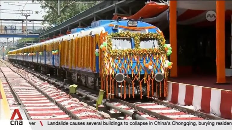 India clean energy: Prime Minister Modi launches country's first hydrogen-powered train