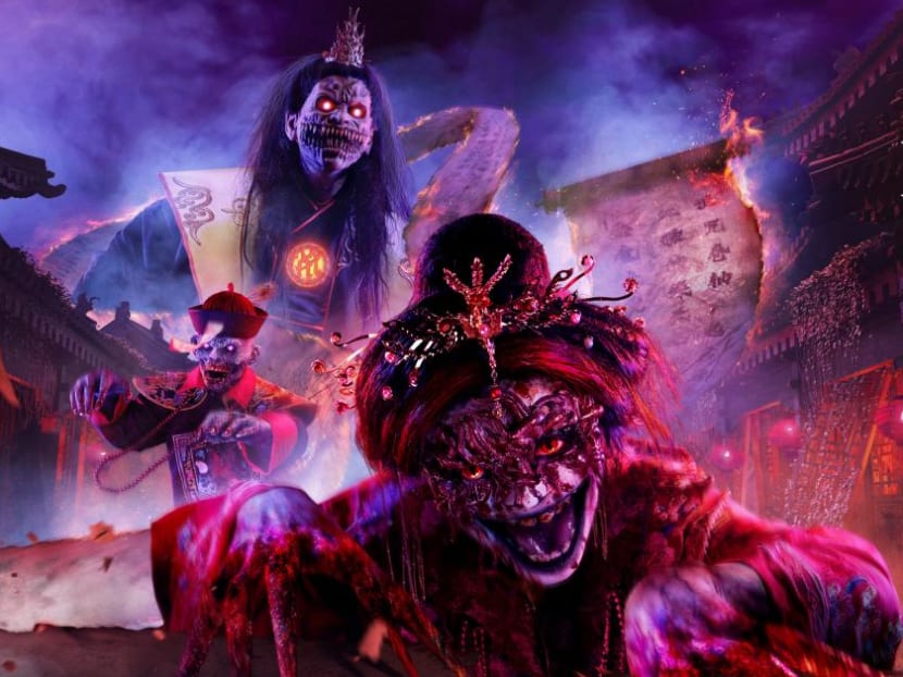 Universal Studios Singapore's Halloween Horror Nights 2024 will have 4 haunted houses, a projection mapping show and more