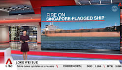 Two crew members died, one evacuated in fire on board Singapore-registered vessel