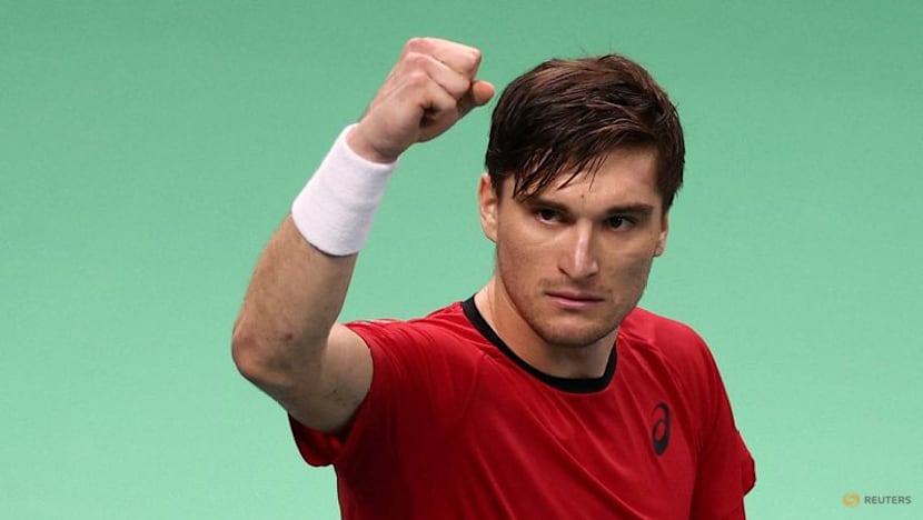 Bergs sends Belgium past France into Davis Cup semi-finals