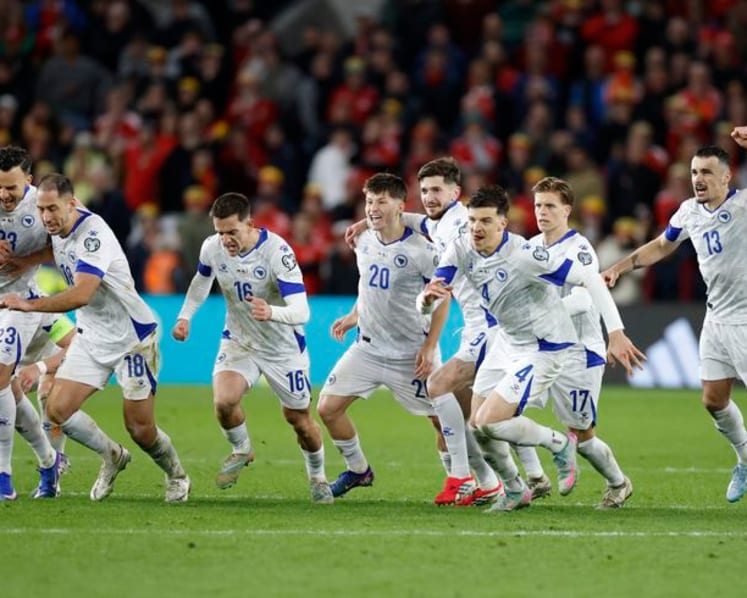 Bosnia beat Wales on penalties to reach World Cup playoff final