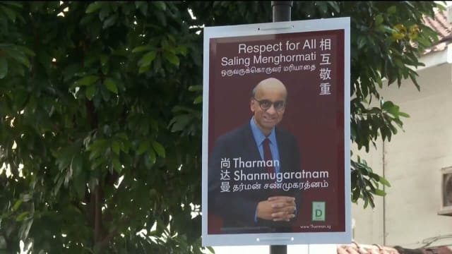 各地区陆续挂起总统候选人竞选海报